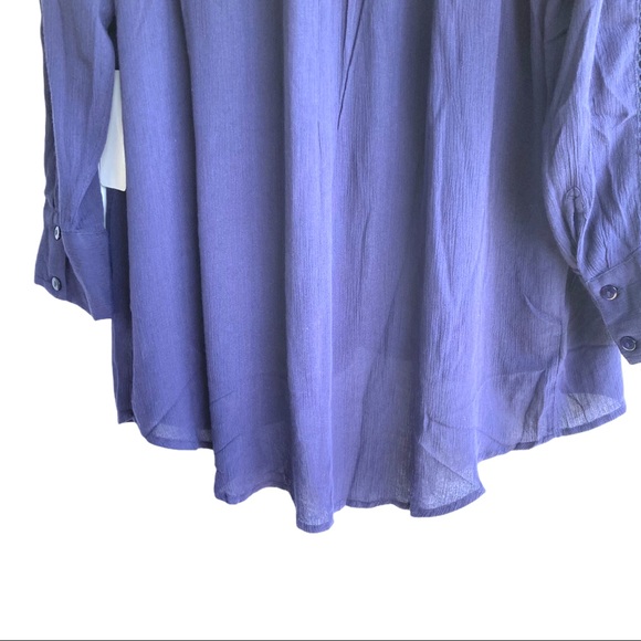 Roaman’s navy tunic. Size 12w - Picture 4 of 9